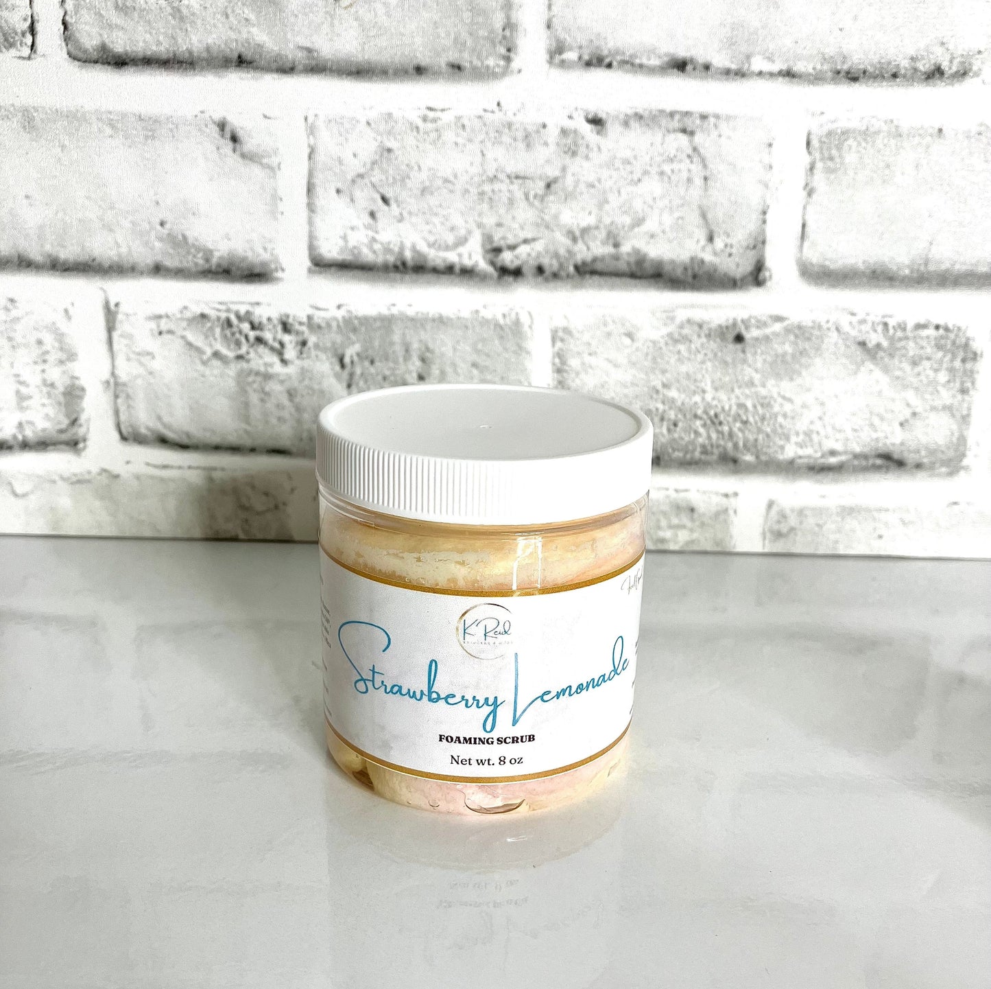 Kreid Skincare and more LLC Strawberry Lemonade Foaming Scrub