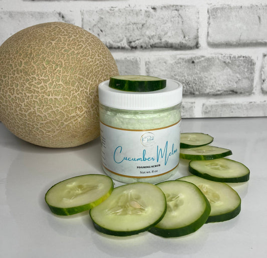 Kreid Skincare and more LLC Cucumber Melon Foaming Scrub