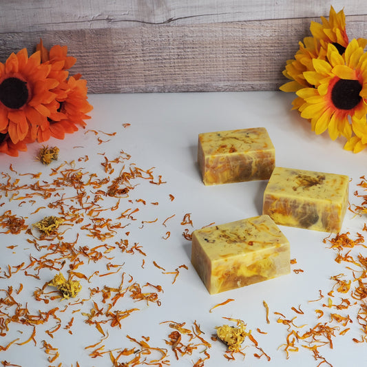 Kreid Skincare and more LLC  Calendula Soap